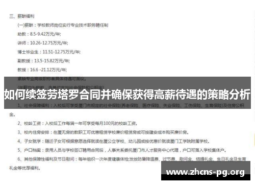 如何续签劳塔罗合同并确保获得高薪待遇的策略分析